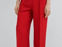 Прямые брюки, Красный