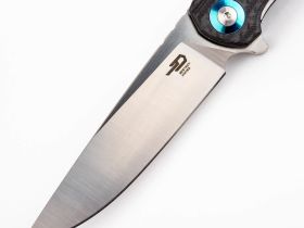 Складной нож Bestech Knives ASCOT, D2, Черно-серый карбон