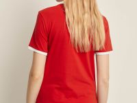 Футболка slim fit из хлопкового джерси