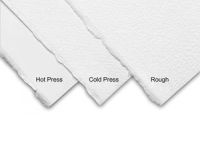 Альбом-склейка для акварели Bockingford Rough крупное зерно 18х13 см 12 л 300 г белый