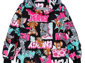 Комплект текстильный с полиуретановым покрытием для девочек: куртка, полукомбинезон