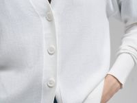 Кардиган свободного кроя с шерстью