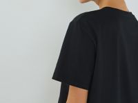 Футболка с принтом, Черный