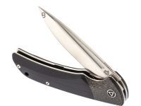 Складной нож QSP Harpyie Satin, сталь S35VN, рукоять G10