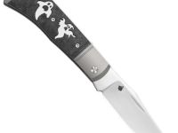 Складной нож Kizer Halloween Trestle, сталь 14C28N, рукоять титан/карбон, ограниченное издание