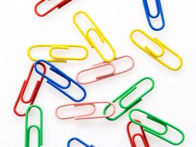 Скрепки Globus 28 мм 70 шт. карт. упаковка (полимер) цветные