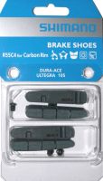 Тормозные вкладыши Shimano R55C4 для карбоновых ободов (черный комплект 2 пары)