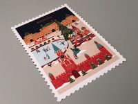 Открытка "Марка. Москва, зима"