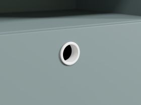 Комод Анджи 60x91 Серо-зеленый