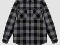 Утепленная рубашка с карманами