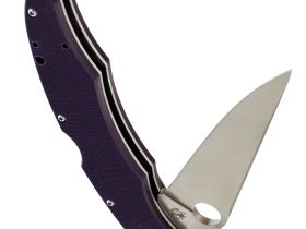 Складной нож Steelclaw Коп 1, сталь D2, рукоять G10, фиолетовый