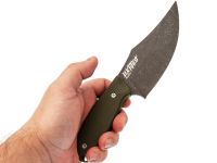 Нож Barmaley Knives Пьеро, сталь AUS-10Co, рукоять G10, зеленый
