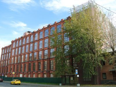 Прядильный корпус с лестничной башней и площадкой, 1897 г., архитектор А.Н.Милюков