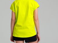 Комплект трикотажный для девочек: фуфайка (футболка), шорты