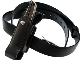 Чехол для складного ножа на пояс, 120 мм, пукля