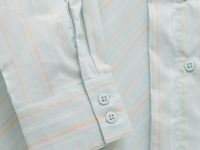 Рубашка из хлопка с отложным воротником