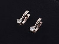 Серьги из красного золота с бриллиантами э0201сг02163900