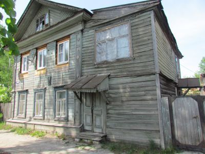 Дом, в котором жил Герой Советского Союза  Юрий Смирнов