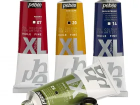 Акрил Pebeo "Artist" 37 мл Ганза желтая светлый