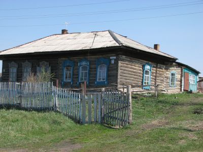 Одноэтажный деревянный дом, середины XIX века, ныне детские ясли