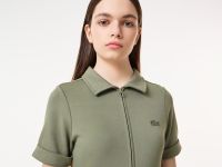 Платье Lacoste на молнии с воротником поло