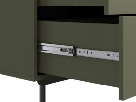 Комод Квелен 96x89 Оливковый