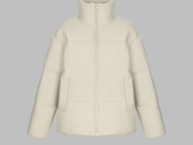 Пуховик с натуральным пухом