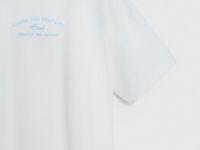 Футболка оверсайз с вышивкой, Белый