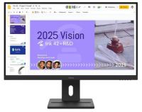 Монитор 27" Lenovo ThinkVision E27Q-40 64BDGAT4UK 2560x1440 WLED, 16:9, IPS, 350cd, 1500:1, 4ms(GtG), 178/178, DP, HDMI, 100Hz, Speakers, tilt, swivel