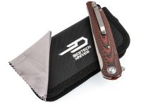 Складной нож Bestech Knives ASCOT, D2, Черно-красный карбон