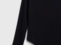 Боди из вискозы, Черный