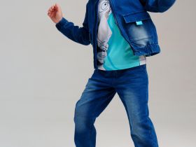 Брюки трикотажные для мальчиков