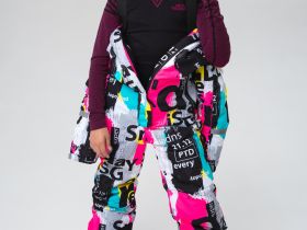 Комбинезон текстильный с полиуретановым покрытием для девочек