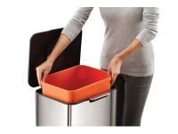 Joseph Joseph Контейнер для мусора с двумя баками 60 л металлик Totem Max Joseph Joseph