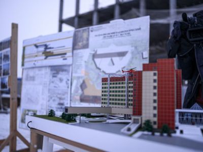 Строительство онкологического диспансера в Якутске идет с опережением графика