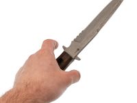 Нож для выживания Командор, сталь 65х13, рукоять венге