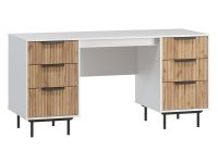 Письменный стол Леванте-1 158x60 Белый/Черный