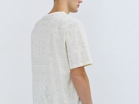 Футболка с принтом, Белый