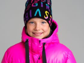 Шапка трикотажная для девочек