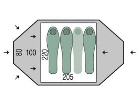 Палатка Tomado 3 Duralu
