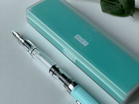 Ручка перьевая TWSBI ECO T, Мятно-голубой, F