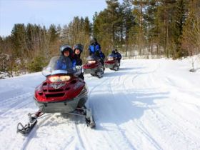 Сафари на снегоходе