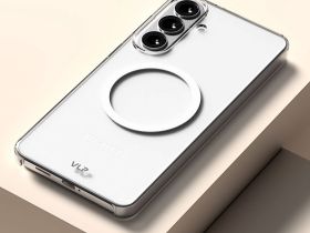 Чехол VLP Puro Case MagSafe для Galaxy S26, поликарбонат прозрачный