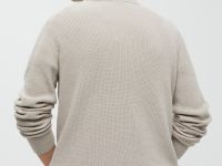 Джемпер из хлопка прямого кроя