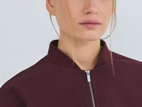 Бомбер на молнии, Фиолетовый