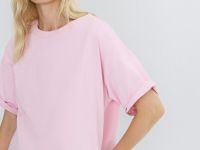 Футболка оверсайз, Розовый