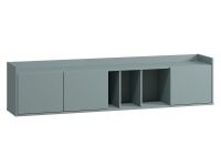 ТВ-тумба подвесная Воямполь 190x44 Серо-зеленый