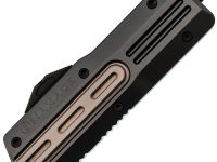 Автоматический нож Maxace Uranus T/E Satin сталь 10Cr15CoMoV, рукоять Gray Aluminum