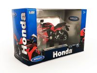 12853PW Игрушечный мотоцикл Welly Honda CBR 650F