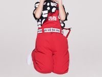 Пуховой полукомбинезон BASK kids